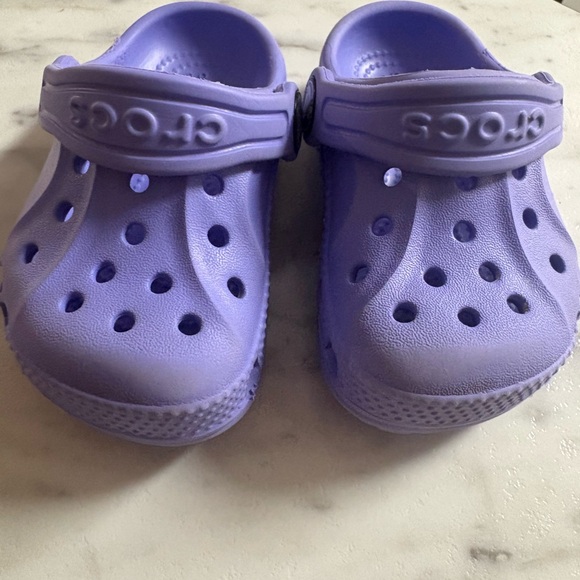 CROCS Kids Lavender Sandals - Picture 1 of 5